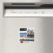 zBH010 BAHRAIN, Asien, Kühlschrank Magnet (In Situ (Geschirrspüler))