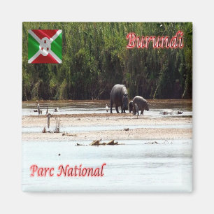 zBI005 RUSIZI N.P. BURUNDI, Afrika, Kühlschrank Magnet