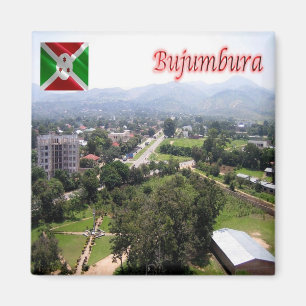 ZBI009 BUJUMBURA, BURUNDI, Afrika, Kühlschrank Magnet