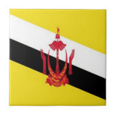 zBN001 Bruneian FLAG Brunei, Fliese (Vorderseite)
