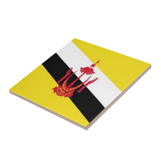zBN001 Bruneian FLAG Brunei, Fliese (Seite)