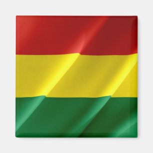 zBO002 BOLIVIA, Waving Flag, Amerika, Kühlschrank Magnet