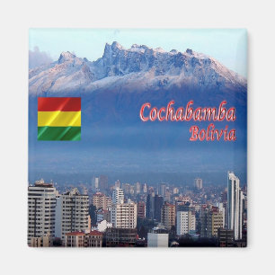 zBO018 COHABAMBA, Cordillera Tunari, Bolivien, Küh Magnet