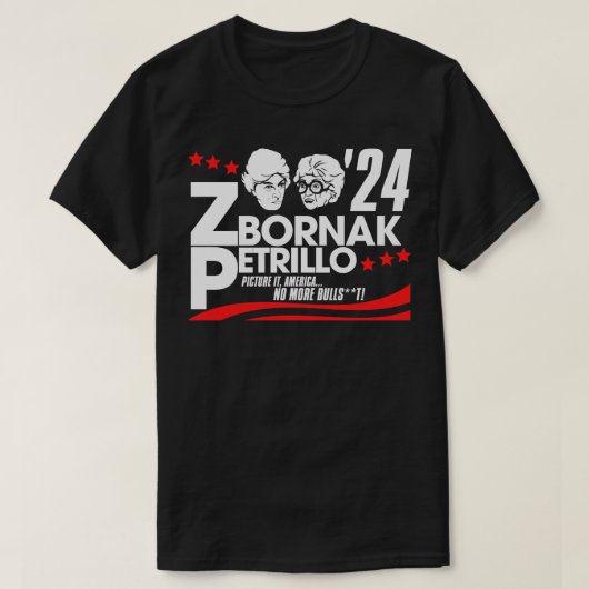 Zbornak und Petrillo für 2024 T-Shirt (Design vorne)