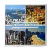 zBR003 RIO DE JANEIRO, Mosaik, Brasilien, Fliese (Vorderseite)