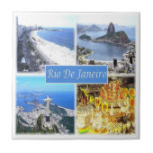 zBR006 RIO DE JANEIRO, Mosaik, Brasilien, Fliese (Vorderseite)