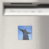 zBR039 RIO DE JANEIRO, Christ the Redeemer, Kühlsc Magnet (In Situ (Geschirrspüler))