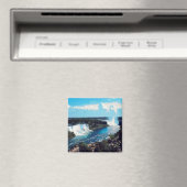 zCA004 NIAGARA FALLS, View, America, Frige Magnet (In Situ (Geschirrspüler))