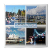 zCA007 VANCOUVER, Stanley Park, Yaletown, Fliese (Vorderseite)