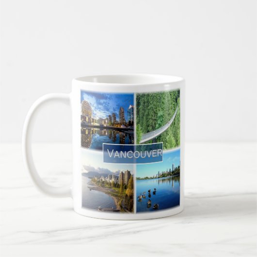 zCA008 VANCOUVER-Mosaik, Kanada, Amerika, Kaffeetasse (Links)