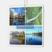 zCA008 VANCOUVER-Mosaik, Kanada, Amerika, Keramikornament (Links)