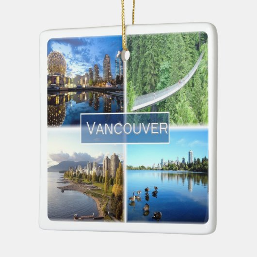 zCA008 VANCOUVER-Mosaik, Kanada, Amerika, Keramikornament (Links)