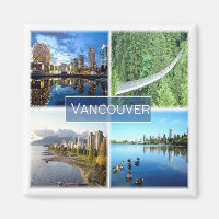 zCA008 VANCOUVER Mosaik, Kanada, Amerika, Kühlschr