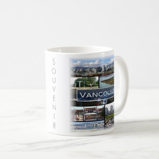 zCA009 Mosaik von VANCOUVER in Kanada, Kaffeetasse (VorderseiteRechts)