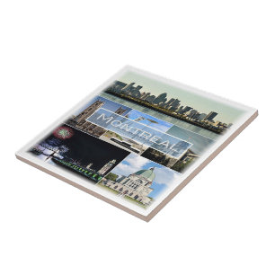 zCA010 MONTREAL, Mosaik, Kanada, Amerika, Fliese