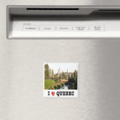zCA019 QUEBEC I Liebe, Kanada, Amerika, Kühlschran Magnet (In Situ (Geschirrspüler))