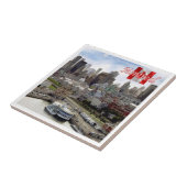 zCA024 MONTREAL Panorama, Kanada, Fliese (Seite)