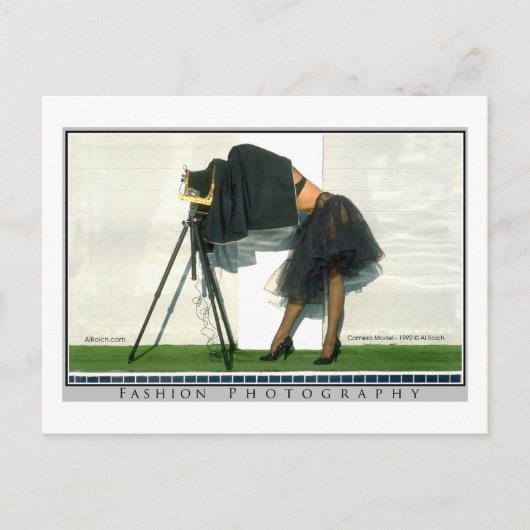 ZCameraModel Postkarte (Vorderseite)