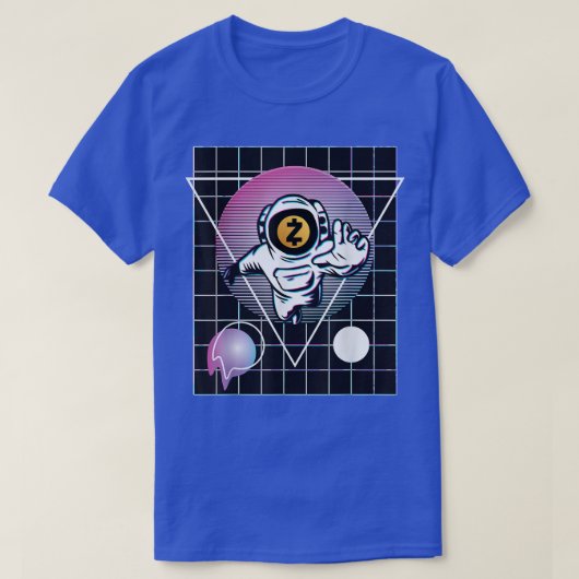 Zcash Astronaut T - Shirt (Design vorne)