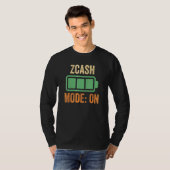 Zcash-Modus Auf Krypto T-Shirt (Vorne ganz)