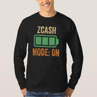 Zcash-Modus Auf Krypto T-Shirt
