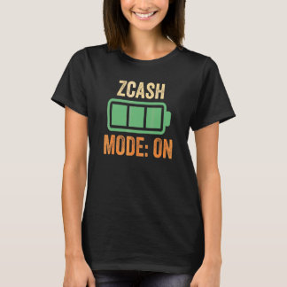 Zcash-Modus Auf Krypto T-Shirt