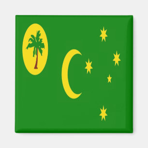 zCC001 - FLAG, COCOS ISLLANDS UND KEELING, Kühlsch Magnet