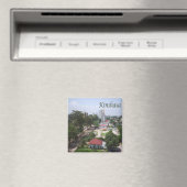 zCD006 KINSHASA, CONGO, Afrika, Kühlschrank Magnet (In Situ (Geschirrspüler))