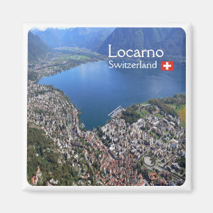 zCH012 LOCARNO - Schweiz - Kühlschrankmagnet
