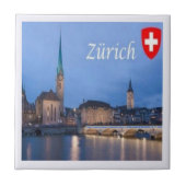 zCH021 ZÜRICH Schweiz - Fliese (Vorderseite)