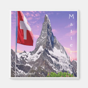 zCH031 CERVINO Schweiz, Kühlschrankmagnet