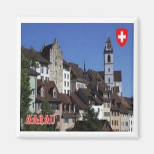 zCH038 AARAU Schweiz - Magnet (Vorne)