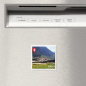 zCH039 AIROLO Schweiz - Kühlschrankmagnet (In Situ (Geschirrspüler))