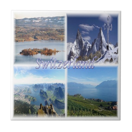 zCH042 Schweiz, Europa, Fliese (Vorderseite)