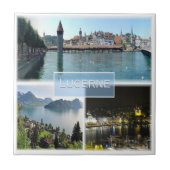 zCH043 LUCERNE Schweiz, Fliese (Vorderseite)