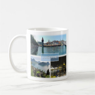 zCH043 LUCERNE Schweiz, Kaffeetasse
