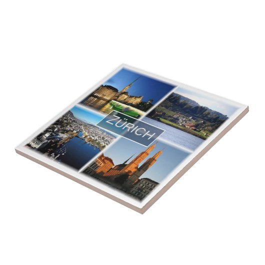 zCH046 ZÜRICH Schweiz, Fliese (Seite)