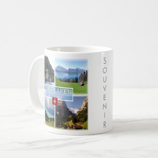 zCH051 INTERLAKEN Lake Thun Thunerse Swiss, Kaffeetasse (Vorderseite Links)