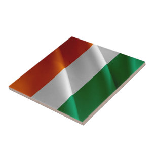 zCI002 IVORY COAST WAVING FLAG, Afrika Fliese