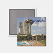zCI010 YAMOUSSOUKRO, Elfenbeinküste, Afrika, Kühls Magnet (Vorderseite/Rückseite)