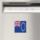zCK001 FLAG, COOK INSELN, Ozeanien, Kühlschrank Magnet (In Situ (Geschirrspüler))