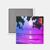 ZCM010 KAMERUN, Panorama, Afrika, Kühlschrank Magnet (Vorderseite/Rückseite)