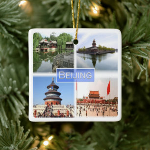 zCN008 PEKING, China, Souvenir, Keramikornament