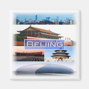 zCN009 PEKING, China, Asien, Kühlschrank Magnet