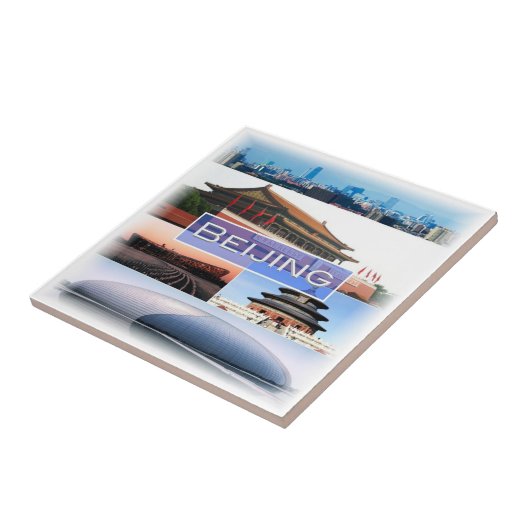 zCN009 PEKING, China, Fliese (Seite)