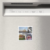 zCN012 SHANGHAI, China, Asien, Kühlschrank Magnet (In Situ (Geschirrspüler))