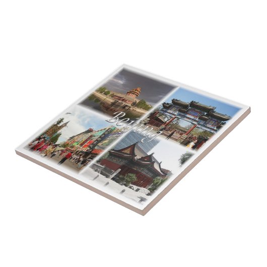 zCN015 PEKING, China, Fliese (Seite)