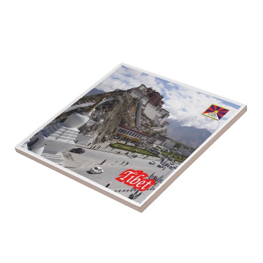 zCN022 TIBET, China, Asien, Fliese (Seite)