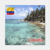 ZCO008 COLOMBIA, Archipel von San Andrés, Kühlschr Magnet (Vorne)