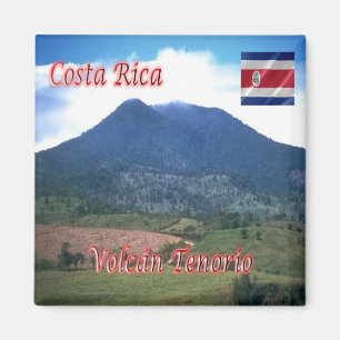 zCR008 COSTA RICA, Volcan Tenorio, Amerika, Kühlsc Magnet